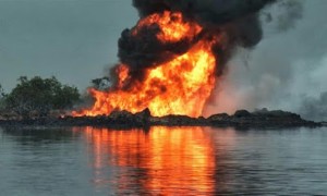 Incendio oleodotto Agipl tebidaba-clough-creek - 9 luglio 2015